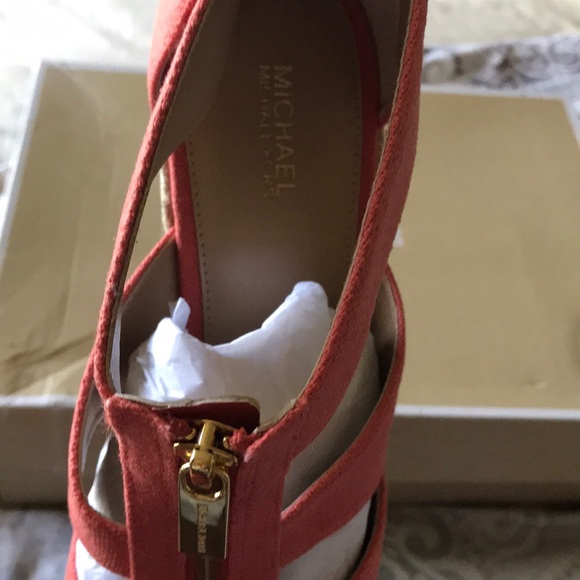 Damita wedge canvas Michael Kors sandal - Picture 3 of 3